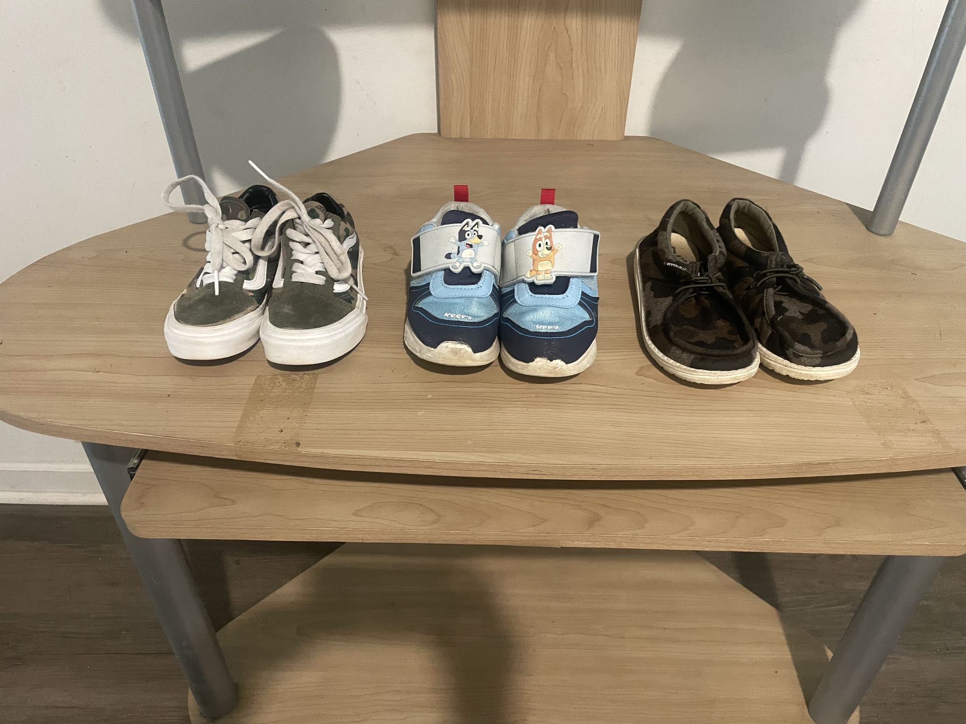 Hey Dudes, Vans, Bluey Light-Ups