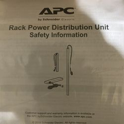 APC Power Distribution Unit