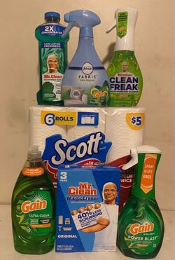Household Cleaning Products Bundle