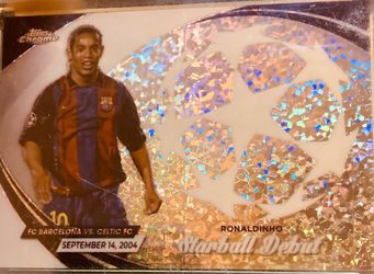Topps Chrome Ronaldinho Starball Debut