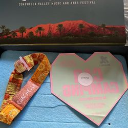 1 Coachella Ticket GA and Car Camping  Weekend 1 