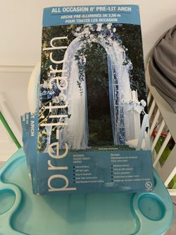 Party arch With lights