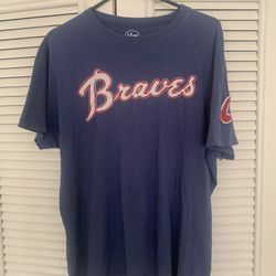 Throwback Atlanta Braves T-shirt Large