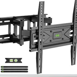 USX MOUNT Full Motion TV Wall Mount
For 32-70 Inch Flat Screen LED TV
VESA Up to 400x400mm
Weight Capacity Up to 99lbs
Fits 12”/16” Wood Studs