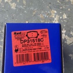 BRAND NEW! EBC RedStuff Ceramic Rear Break Pads fit 2004+ Audi A3/A4/A6