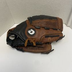 DeMarini 12.5” A0800 Helix Softball Glove Ecco Leather Brown RH Thrower HX125