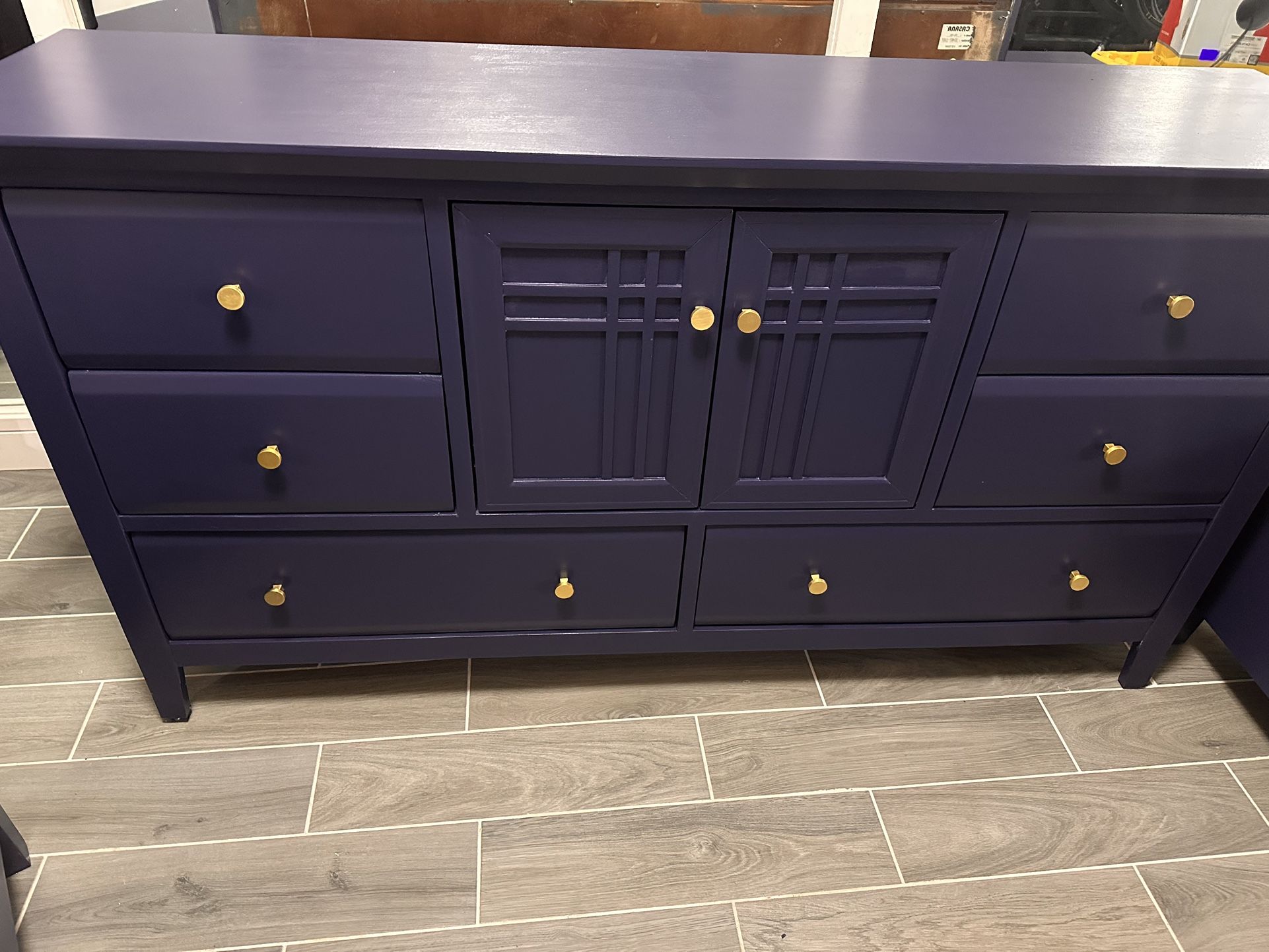 Bedroom Dresser and Two End Tables