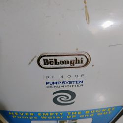 Pump System Dehumidifier 