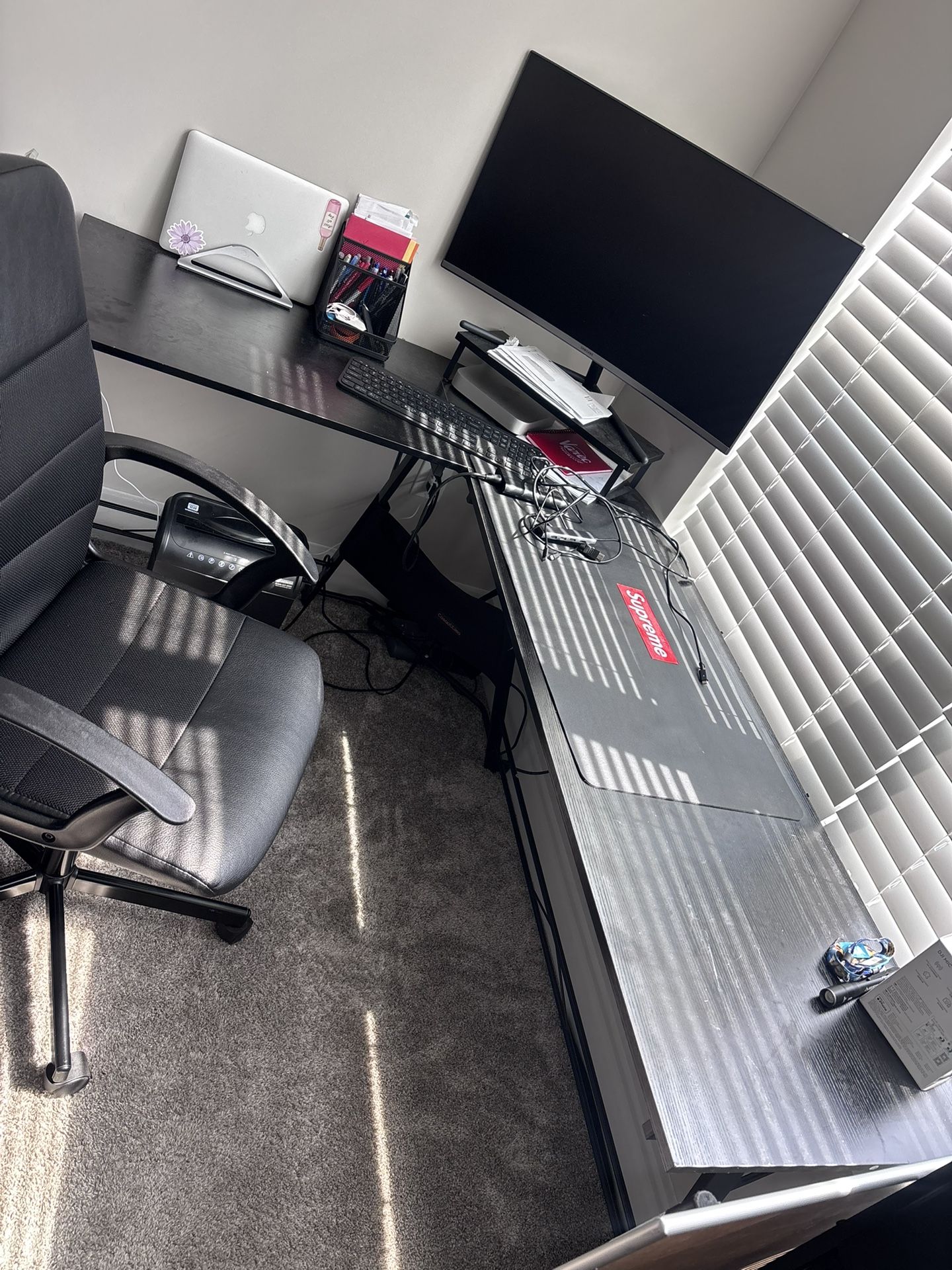 Spacious Desk And Comfortable Chair