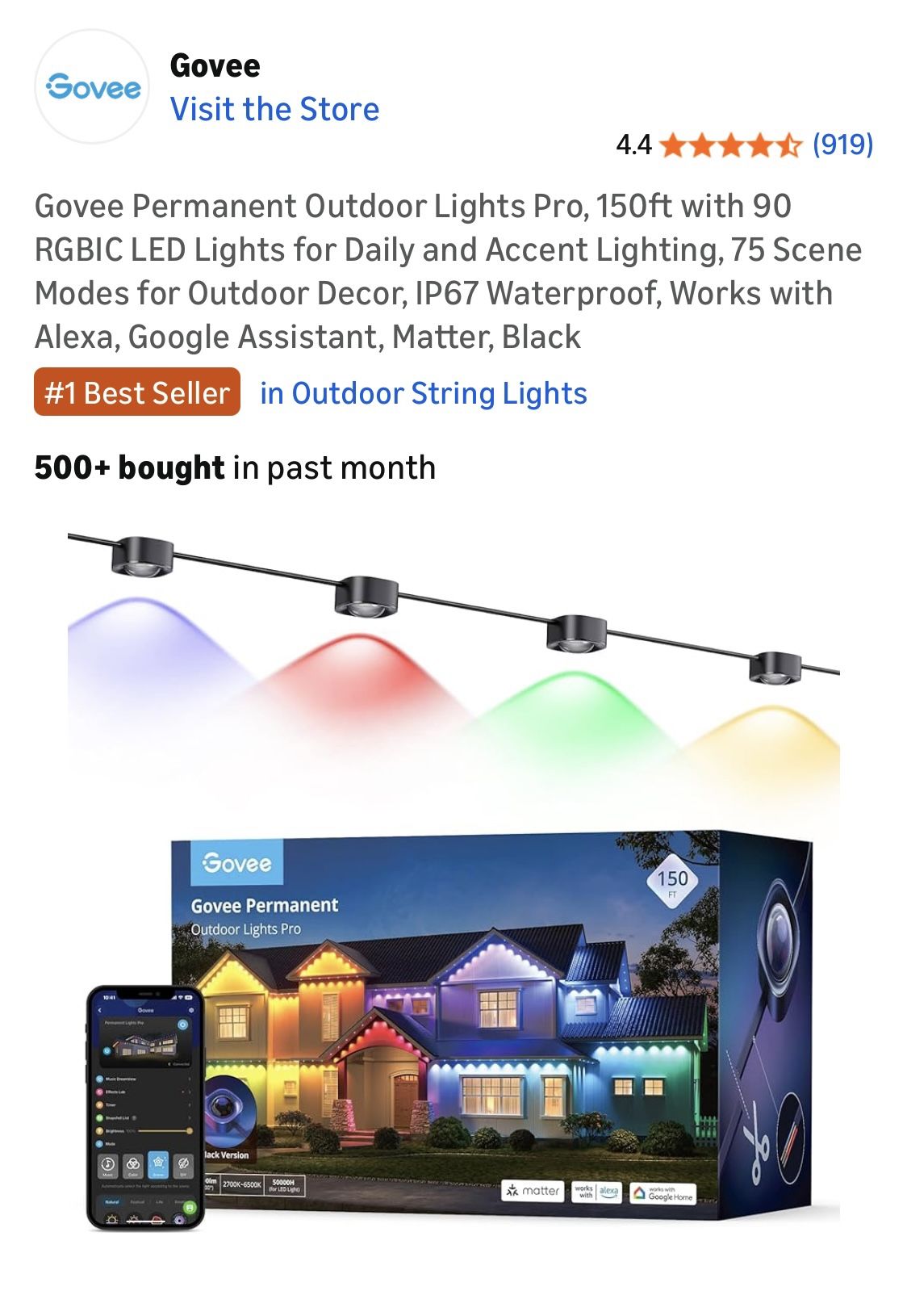 Govee pro Outdoor Lights