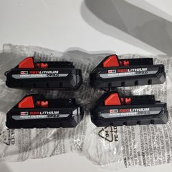 Milwaukee M18 Batteries 