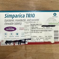 Simparica Trio 5.6-11 Lbs