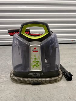 Bissell Little Green Premier Portable Carpet Cleaner - NO SMELL/WELL MAINTAINED