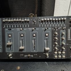 Gemini POM-02 4 Channel Mixer With 10 Band EQ