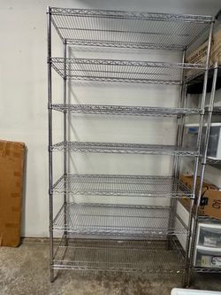 SHELF SYSTEM Storage RACK 5-6 tier 84 inches