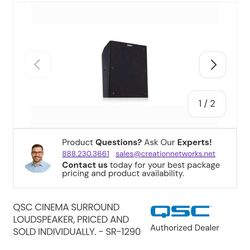 QSC SR-1290 Cinema Surround Loudspeaker