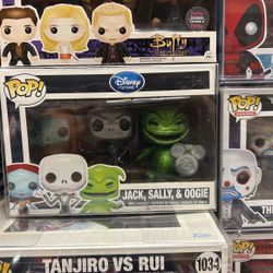 Jack Sally Oogie Funko 3 Pack Funko