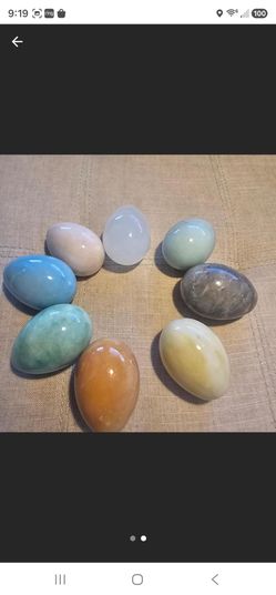 Eggs Stone Collection
