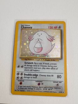Base set holo Chansey