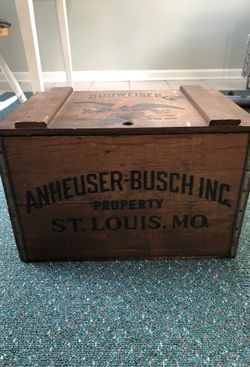 Budweiser Centennial Crate