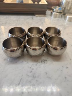 Stainless Steel Tea Cup Set