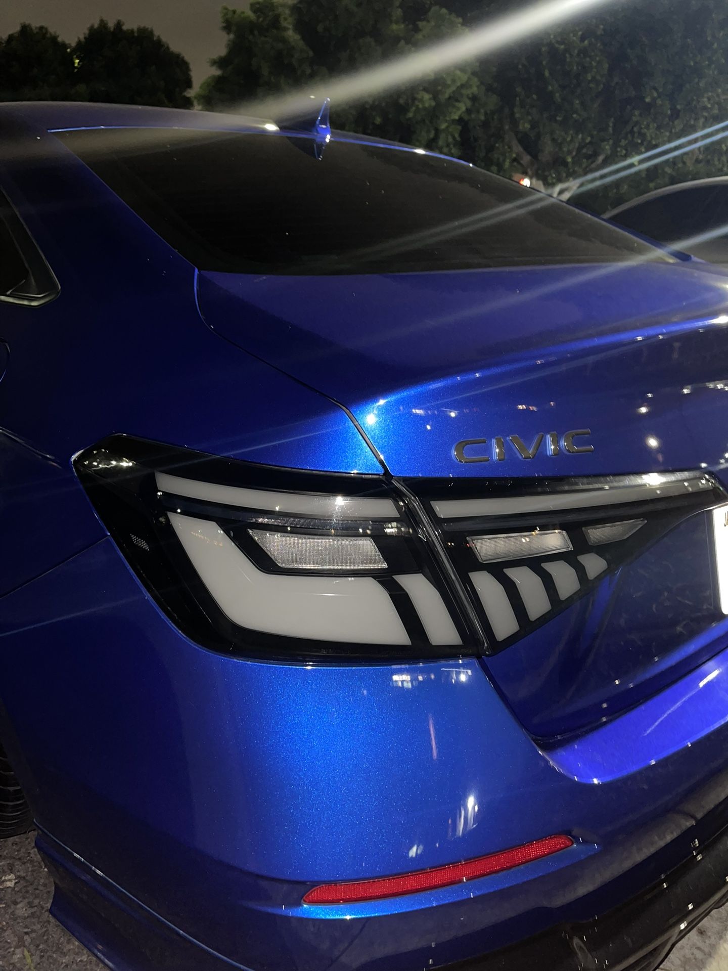 Honda Civic Sedan Smoked Taillights