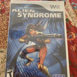 Alien Syndrome $10 Sealed For The Nintendo Wii 