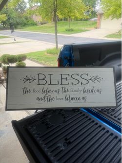 Faith Wall Plaque Sign 39 1/2” x 15 1/2”