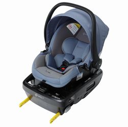 Safety 1s onBoard Slide Infant Car Seat Featuring SafetySlide Base, Dusty Slate - NEW