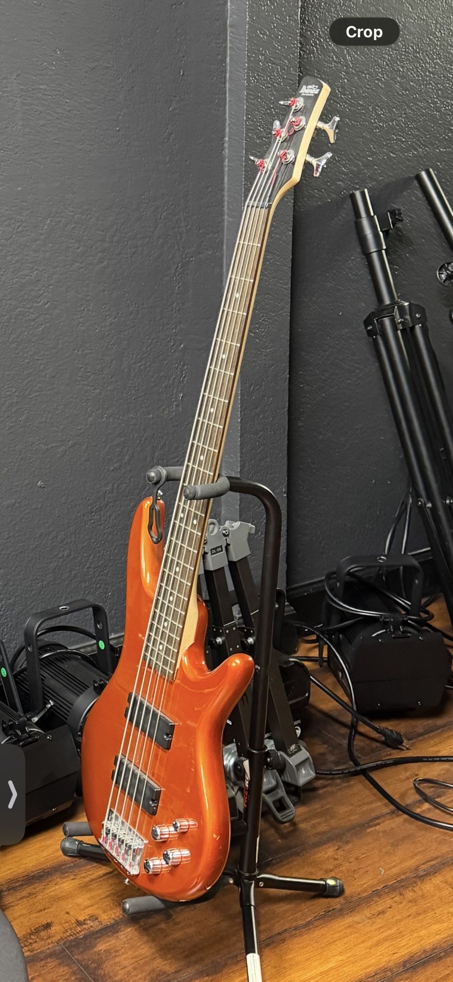 Electric Guitar With Stand $250