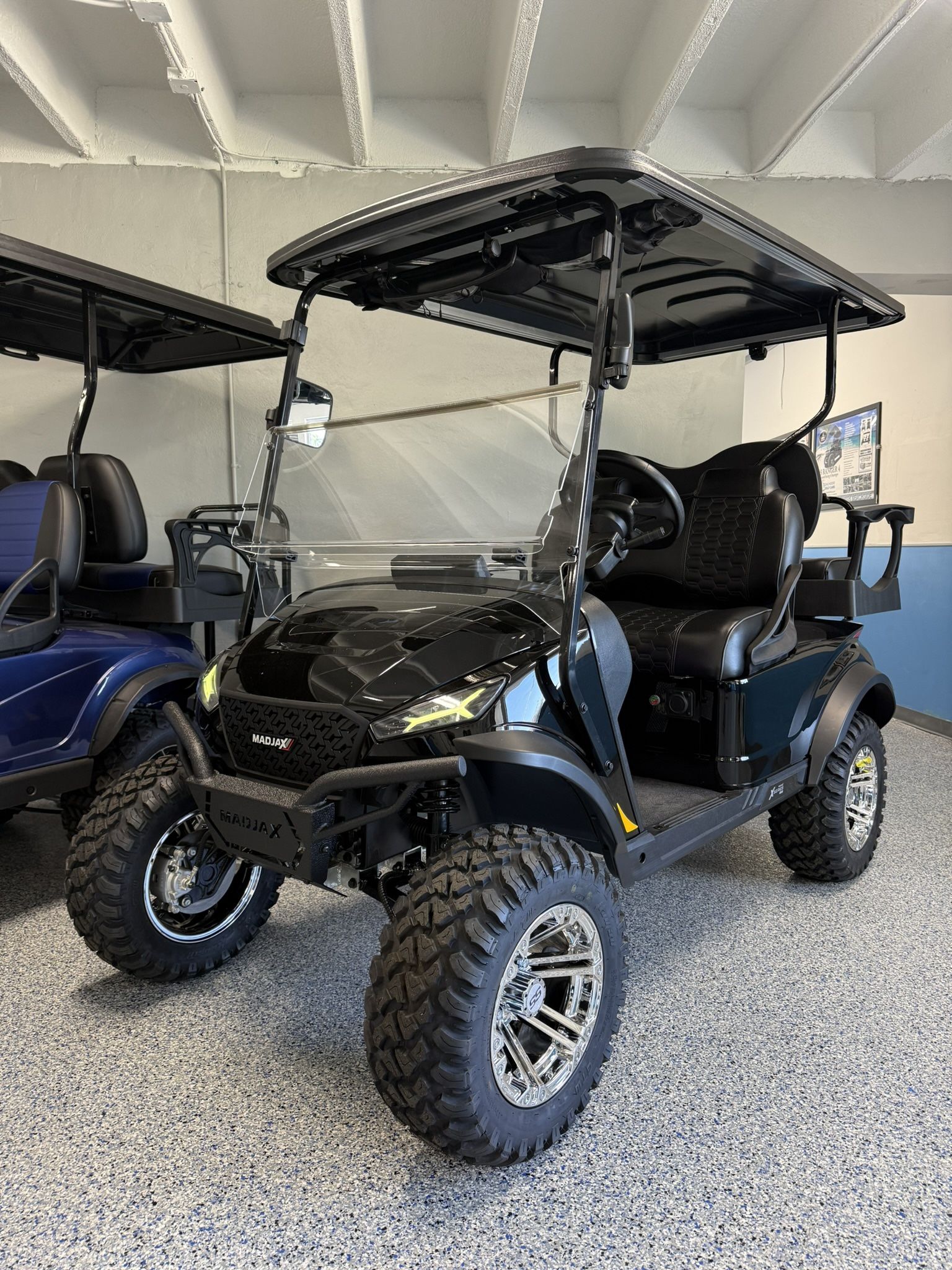 New 2025 MadJax X4 Lifted Lithium Golf Cart