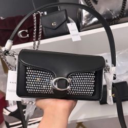 COACH Tabby Shoulder Bag 20 With Crystal🪩🖤