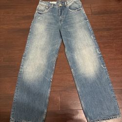 New Zara dark wash jeans size 4