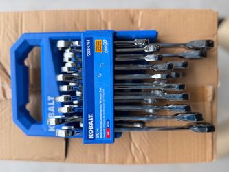 Kobalt 20-Piece SAE & Metric Ratcheting Combination Wrench Set