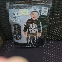 Bitty Bones costume 1-6 month