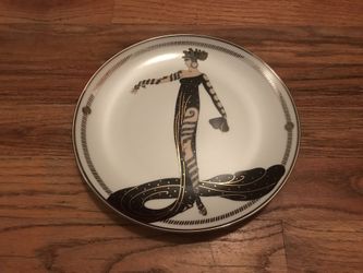 Franklin Mint “La Merveilleuse” Plate by House of Erte