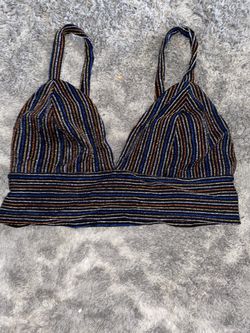 Rave Top/ Glitter Bralette