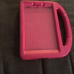 Tablet Case Pink with handle