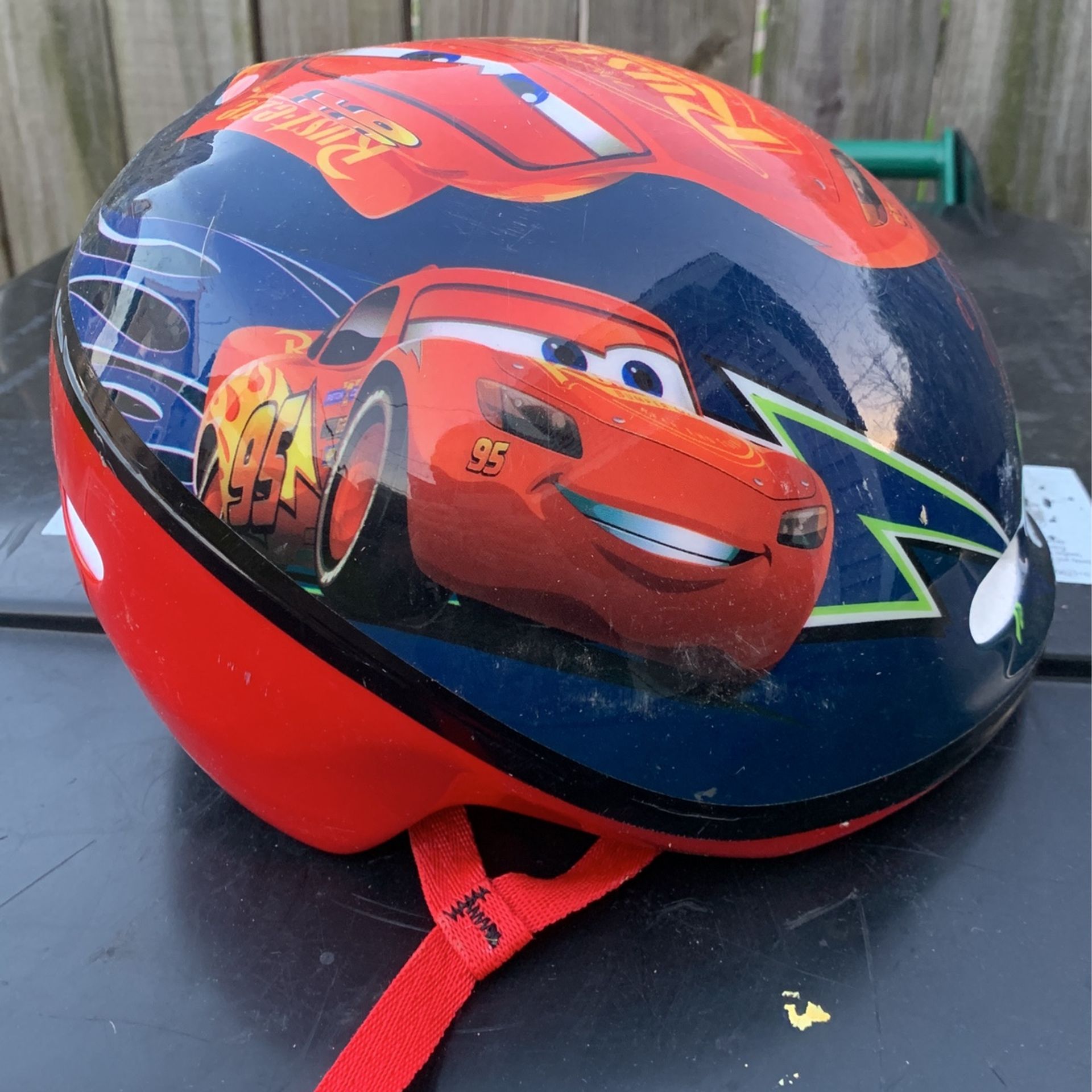 Cars toddler bike helmet