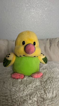 Parakeet Budgie Plush Stuffed Animal