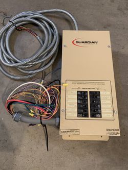 Guardian Standby Generator Automatic Transfer Panel