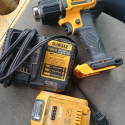 DeWalt Heat Gun Charger And Battery 