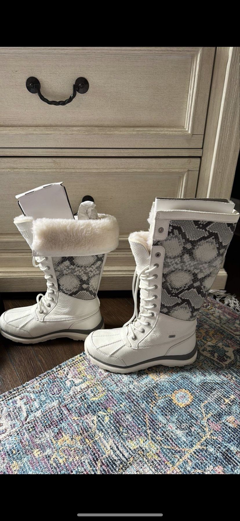 UGG Snake Skin Australian Snow Boots