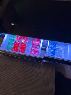 Bluetooth charging port refrigerator coffee table