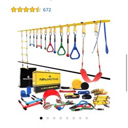 Ninjactive Backyard Obstacle Course for Kids