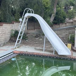 Swimming Pool Slide Fiberglass 