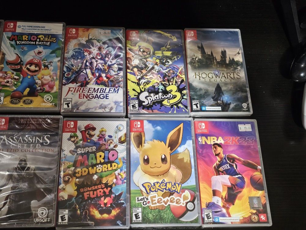 Nintendo Switch Games Brand New Different Prices
