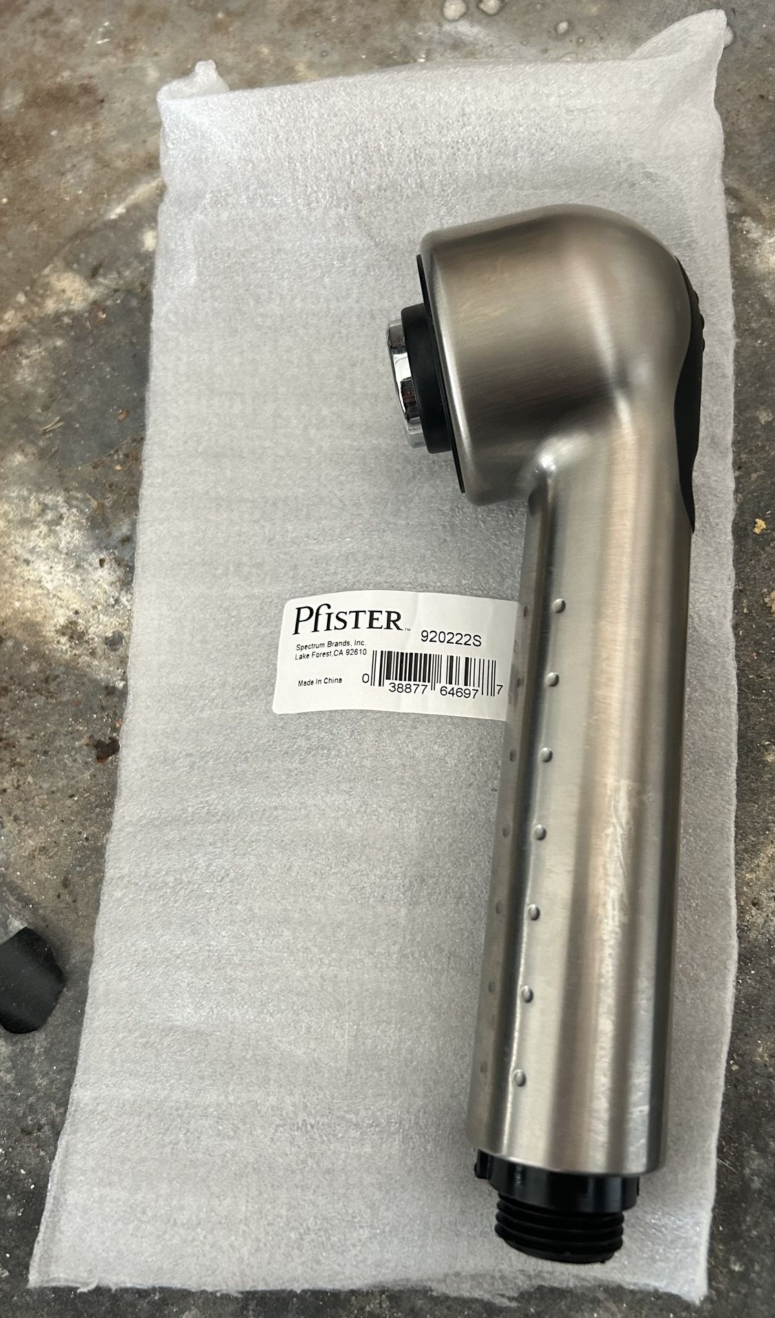 Price Pfister 920-222S Pull-Out Spray Head - Stainless Steel