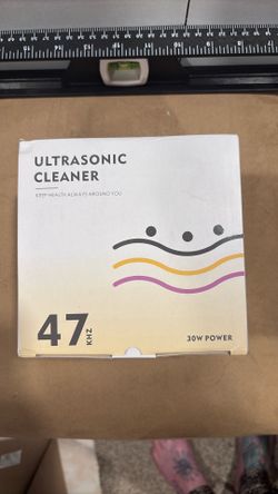 Ultrasonic cleaner 30W power