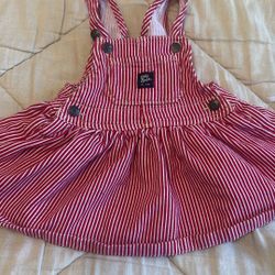 12 Month Baby B Gosh Overall Dress